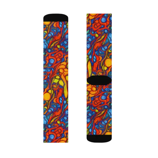 Lava Electric on a Socks
