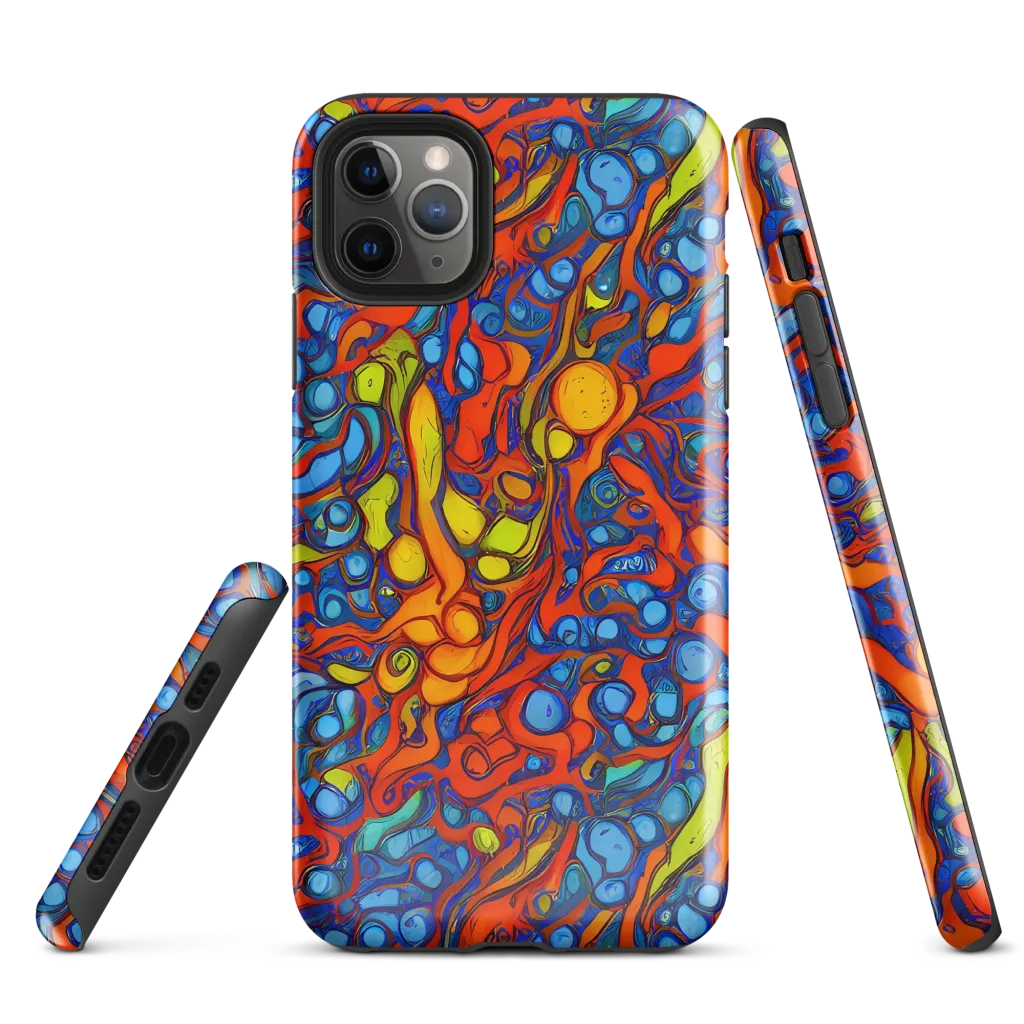 Lava Electric on Tough Case for iPhone® — Front