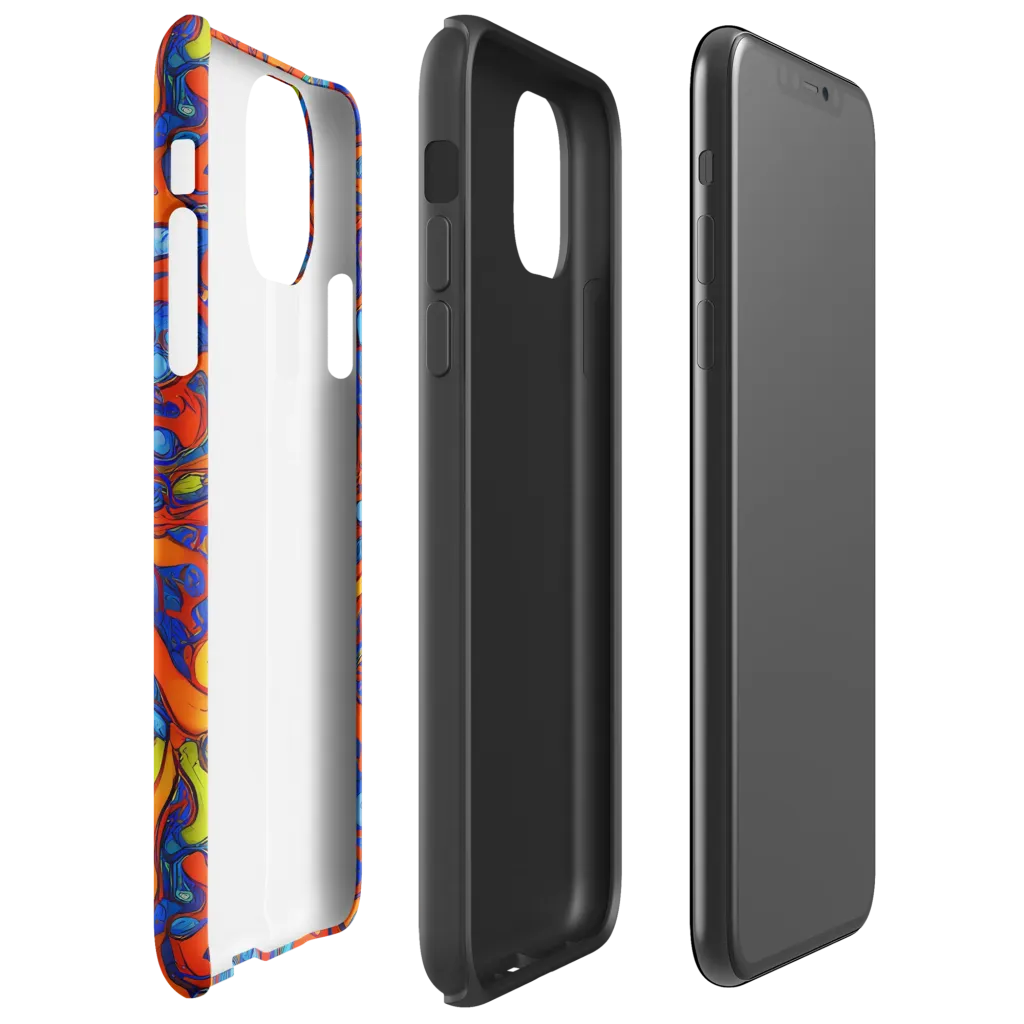 Lava Electric on Tough Case for iPhone® — Right