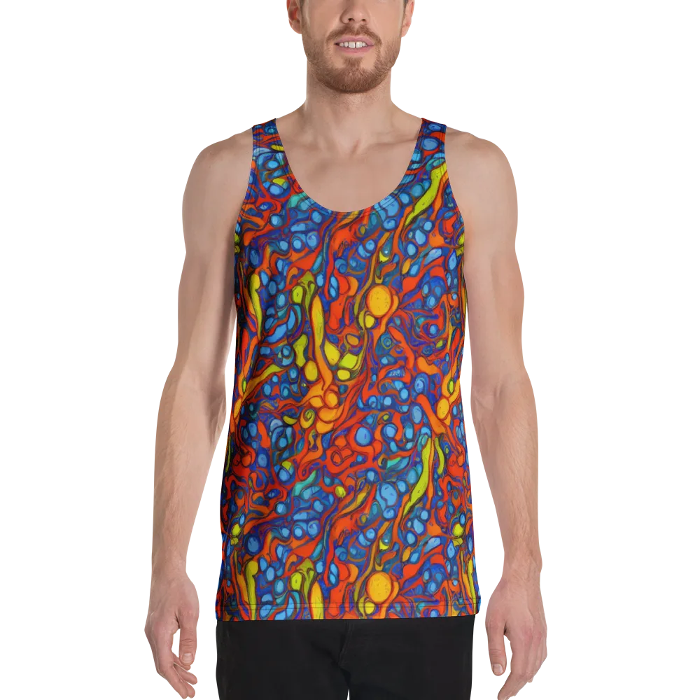 Lava Electric on Men's Tank Top — Front