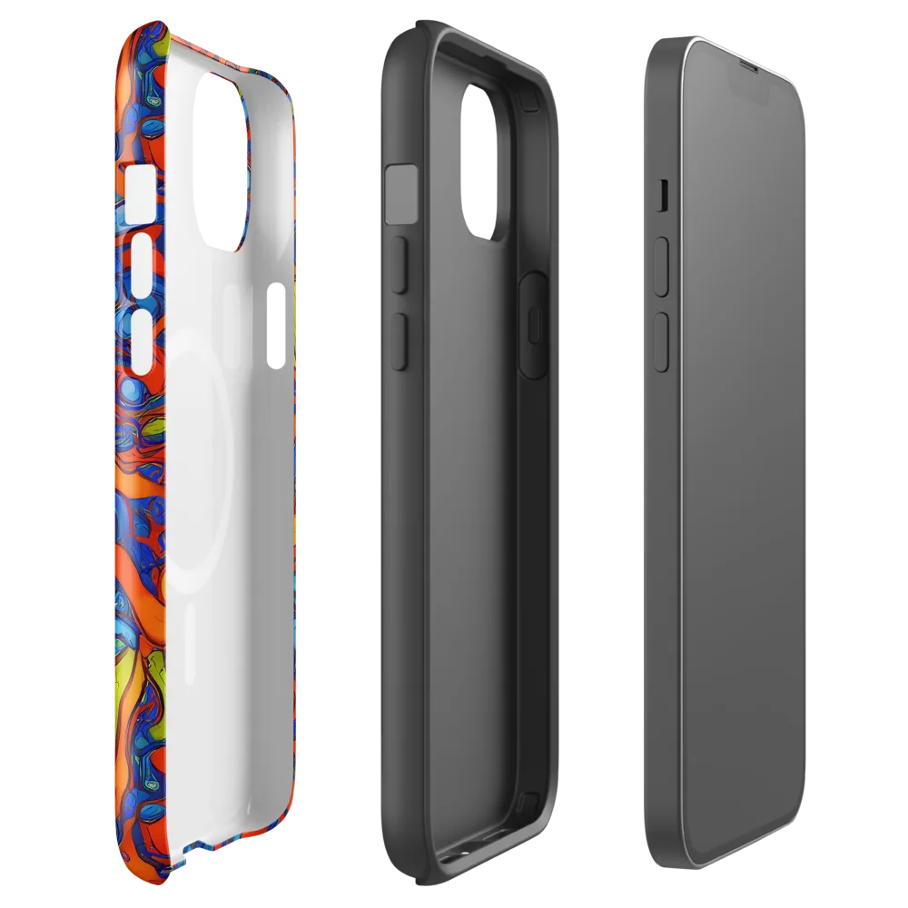Lava Electric on MagSafe Tough Case for iPhone® — Front
