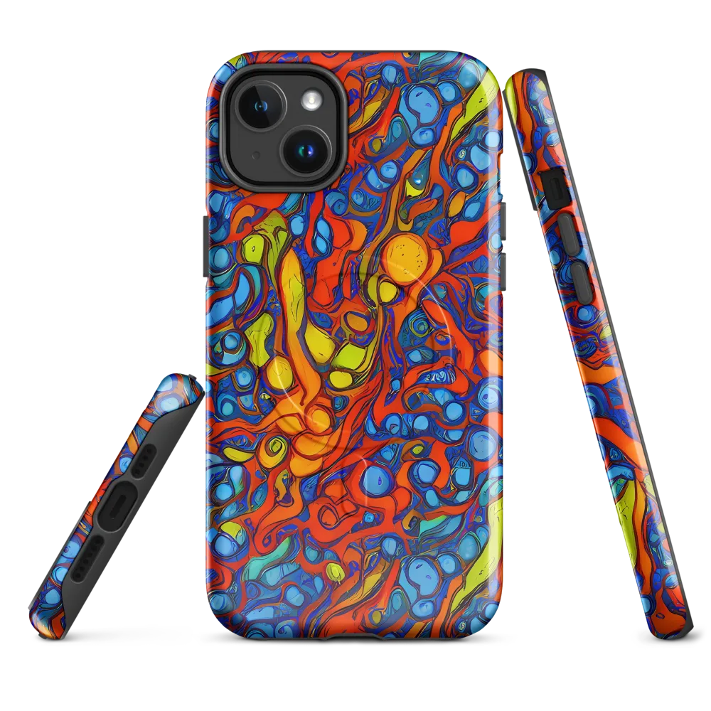 Lava Electric on MagSafe Tough Case for iPhone® — Front