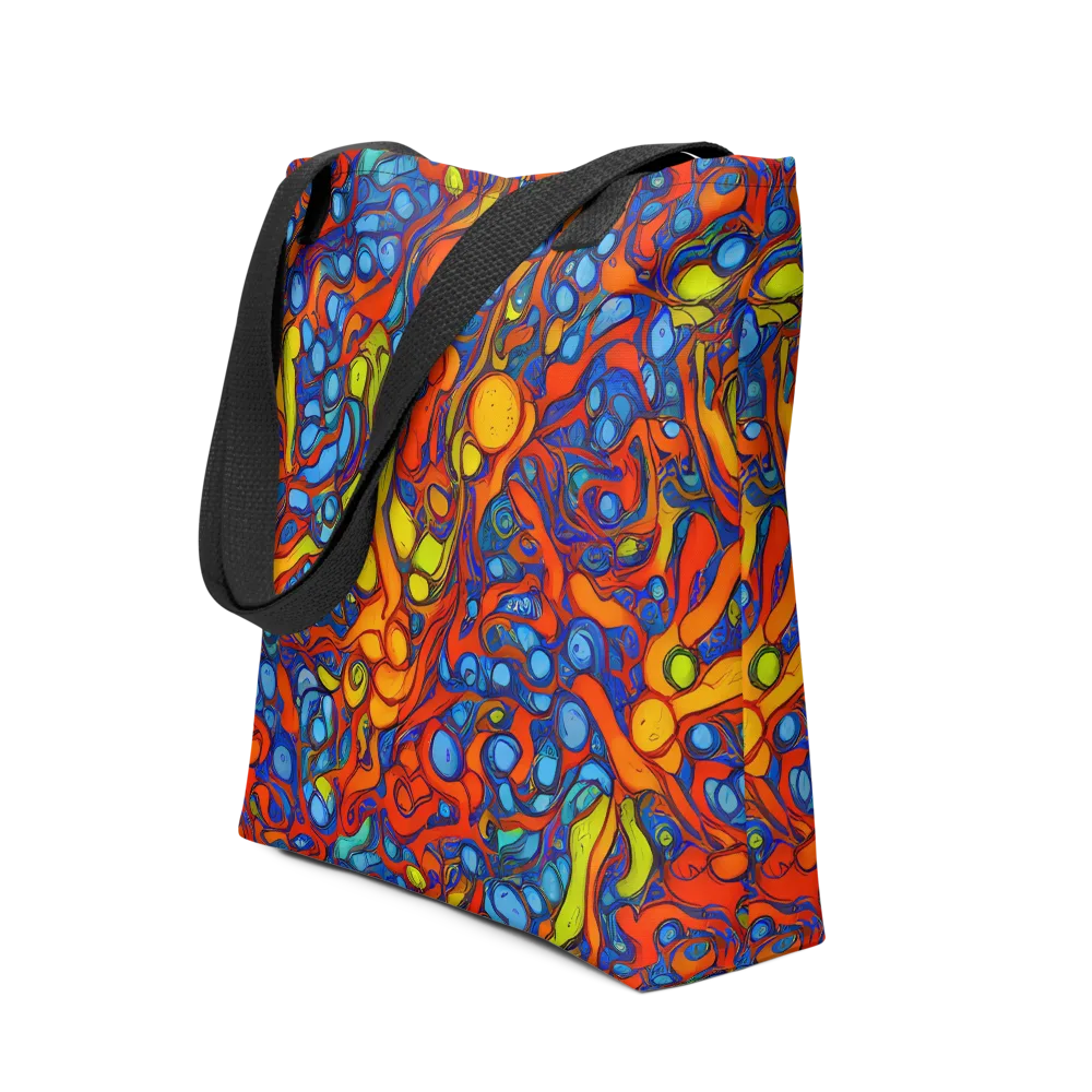 Lava Electric on Tote Bag — Front