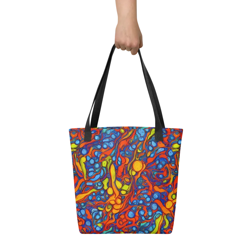 Lava Electric on Tote Bag — Front