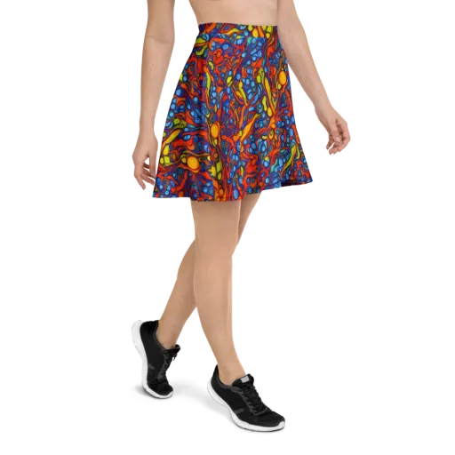 Lava Electric on a Skater Skirt