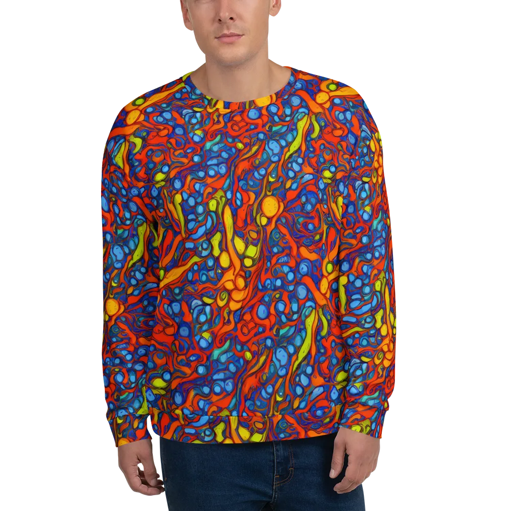 Lava Electric on Sweatshirt — Front