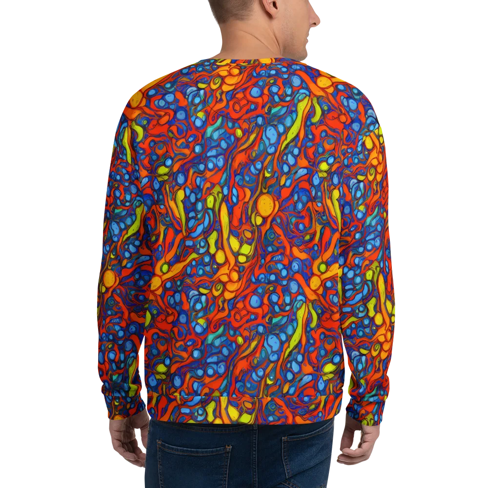 Lava Electric on Sweatshirt — Back