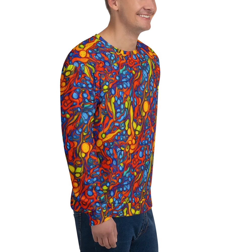 Lava Electric on Sweatshirt — Right Front