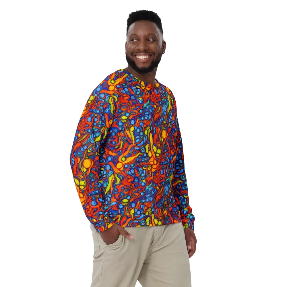Lava Electric on Sweatshirt — Front