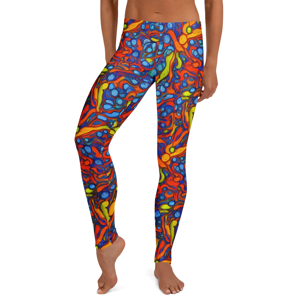 Lava Electric on Leggings — Front