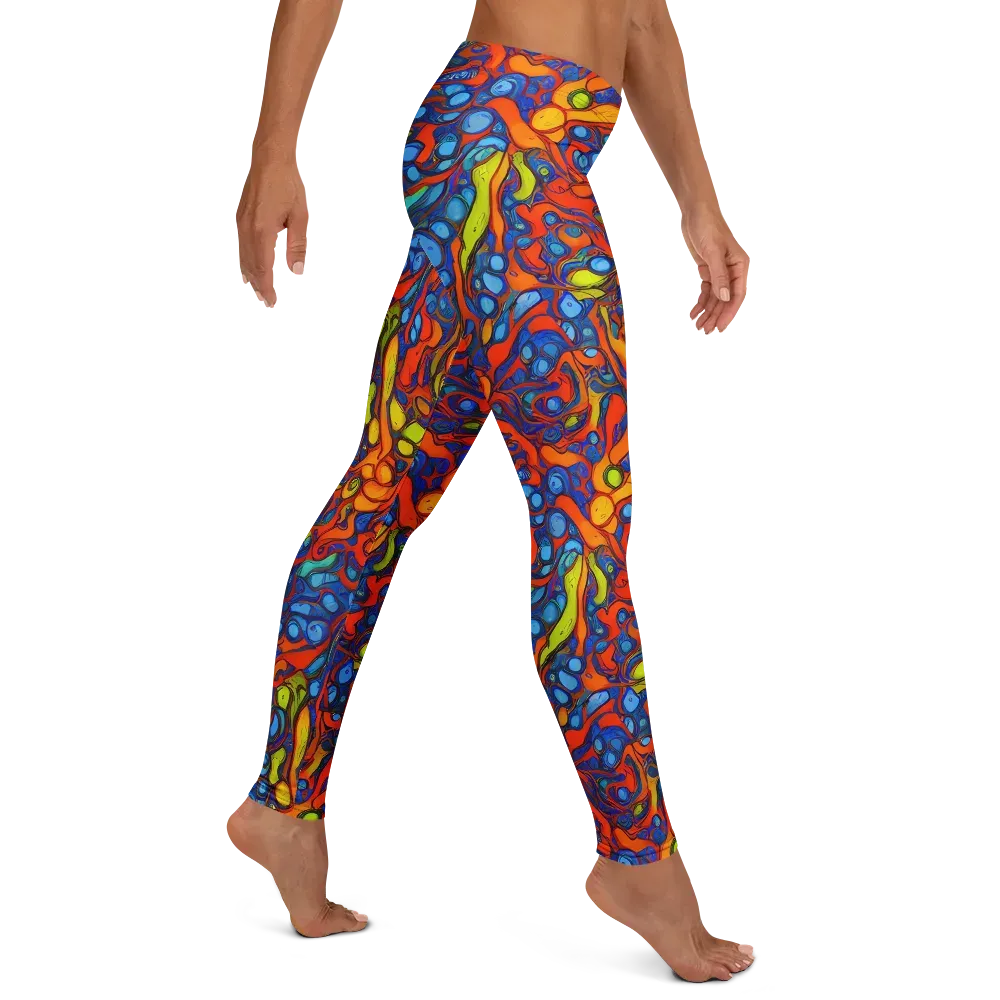 Lava Electric on Leggings — Right