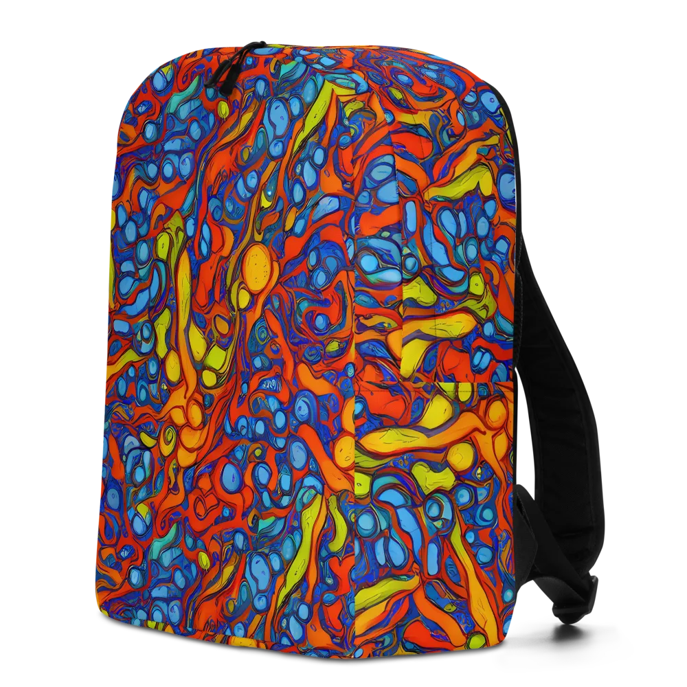 Lava Electric on Minimalist Backpack — Left