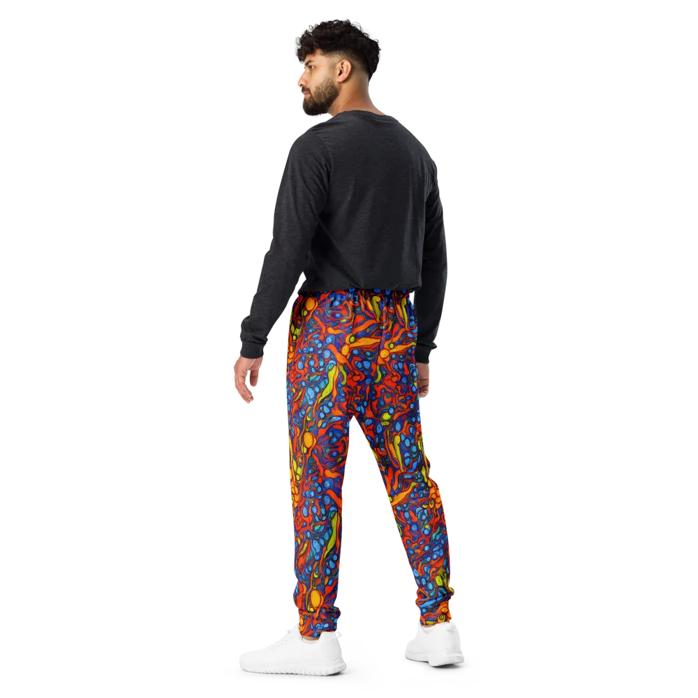 Lava Electric on Men's Joggers — Back