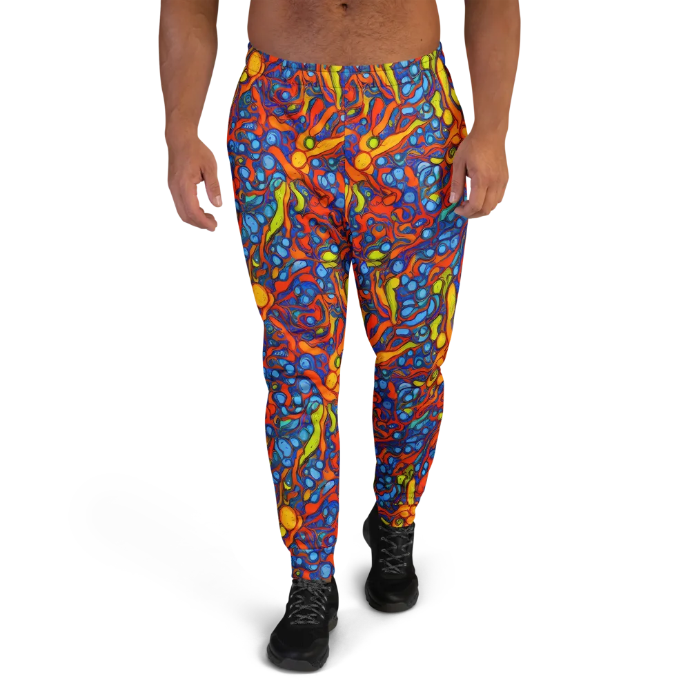 Lava Electric on Men's Joggers — Front
