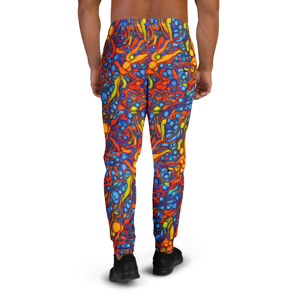 Lava Electric on Men's Joggers — Back