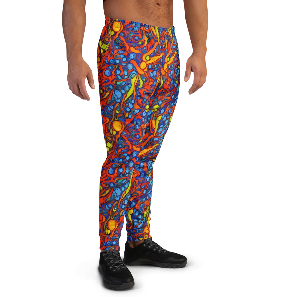 Lava Electric on Men's Joggers — Right