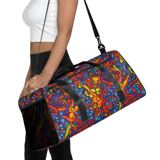 Lava Electric on a Duffle Bag