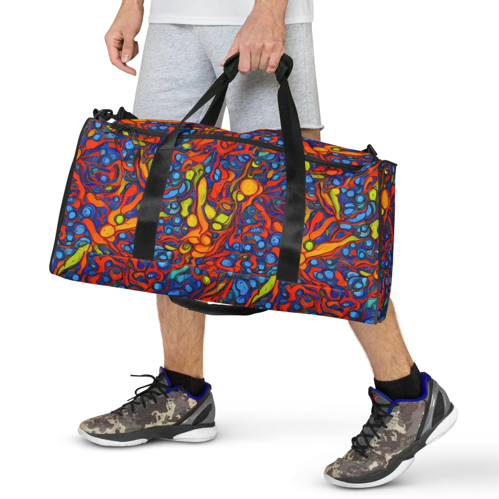 Lava Electric on Duffle Bag — Front