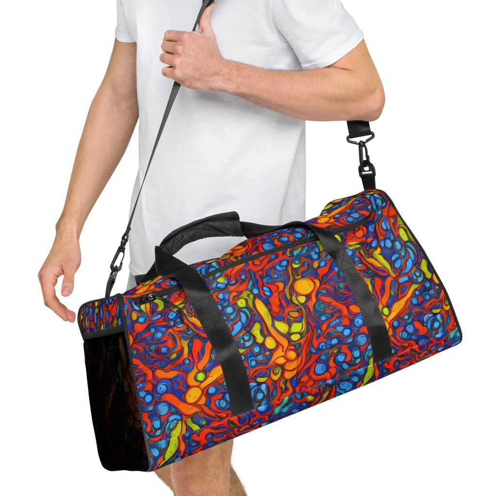 Lava Electric on Duffle Bag — Right Front
