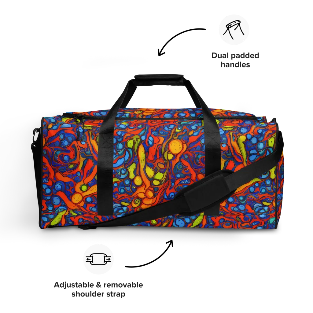 Lava Electric on Duffle Bag — Front