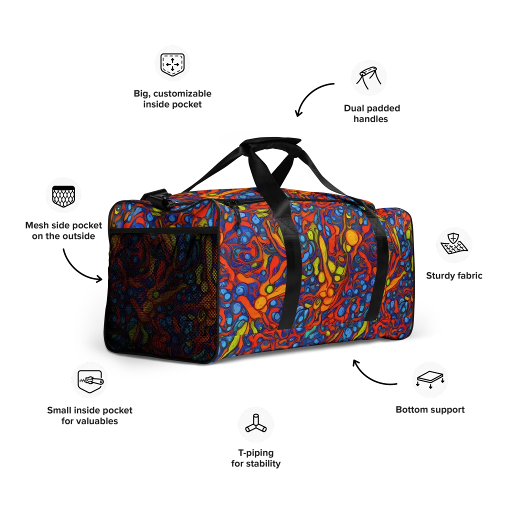 Lava Electric on Duffle Bag — Right Front