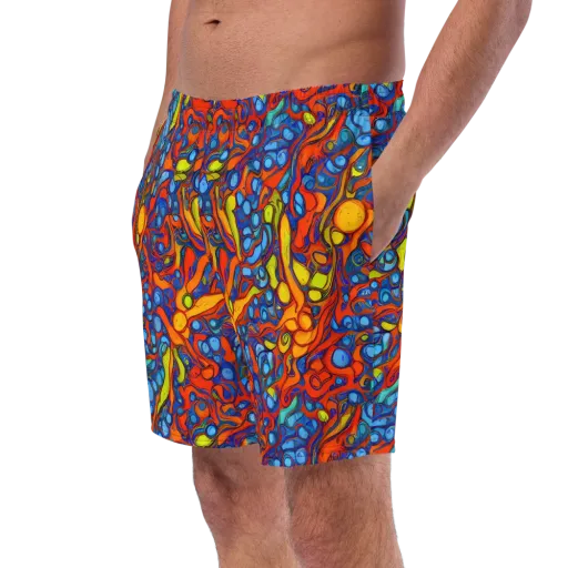 Lava Electric on a Swim Trunks
