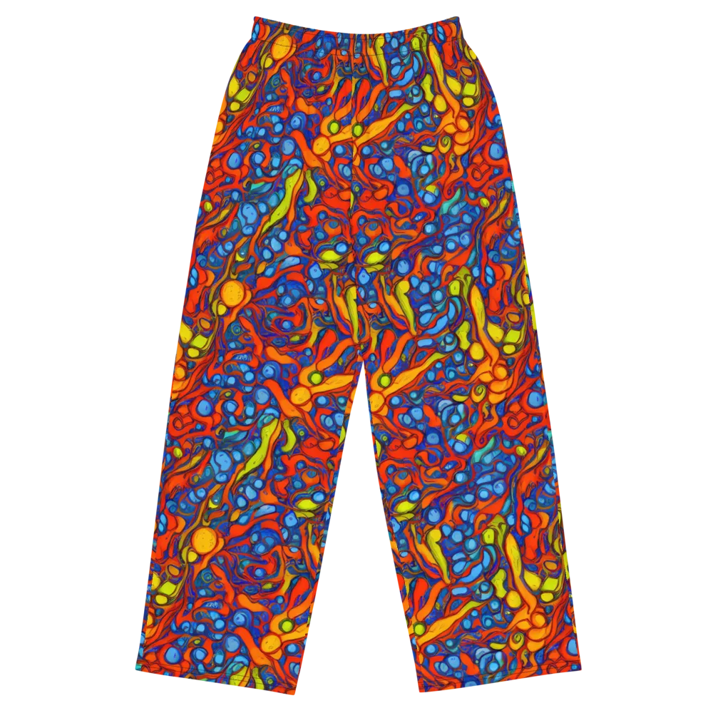 Lava Electric on Wide-Leg Pants — Front