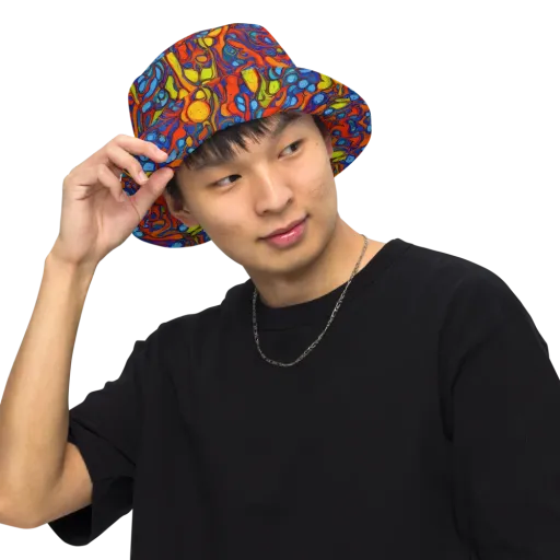 Lava Electric on a Reversible Bucket Hat