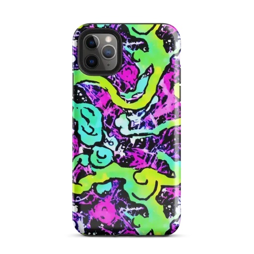 Psychedelic Stampede on a Tough Case for iPhone®