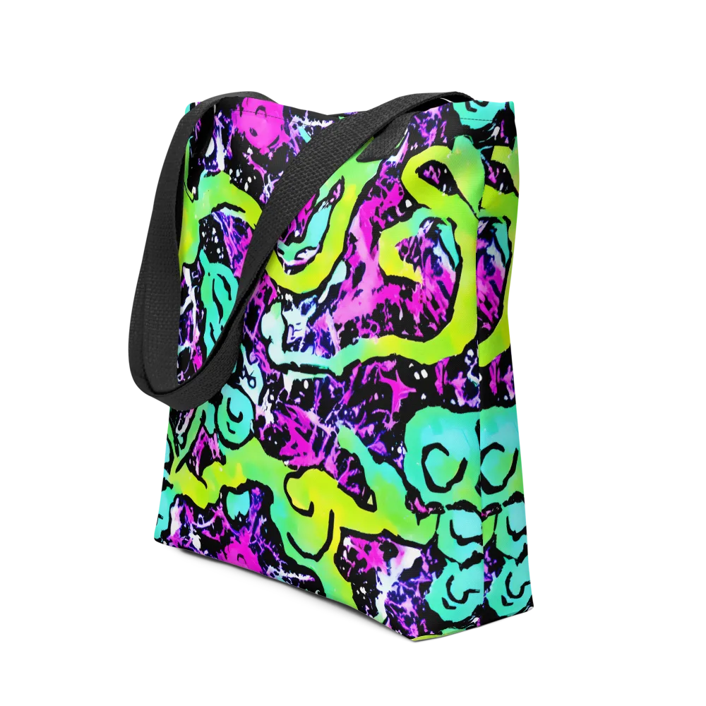 Psychedelic Stampede on Tote Bag — Front