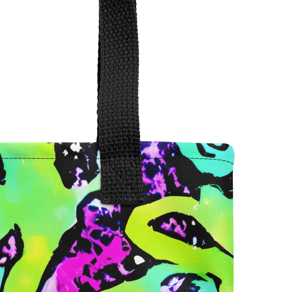 Psychedelic Stampede on Tote Bag — Product details