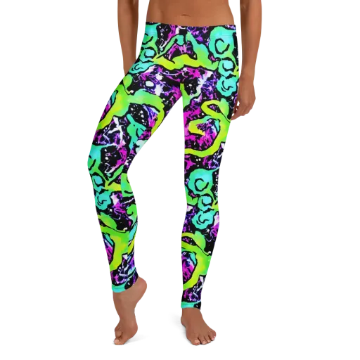 Psychedelic Stampede on a Leggings