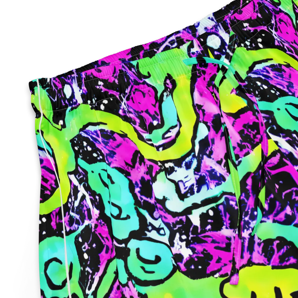 Psychedelic Stampede on Women's Pajama Shorts — Product details