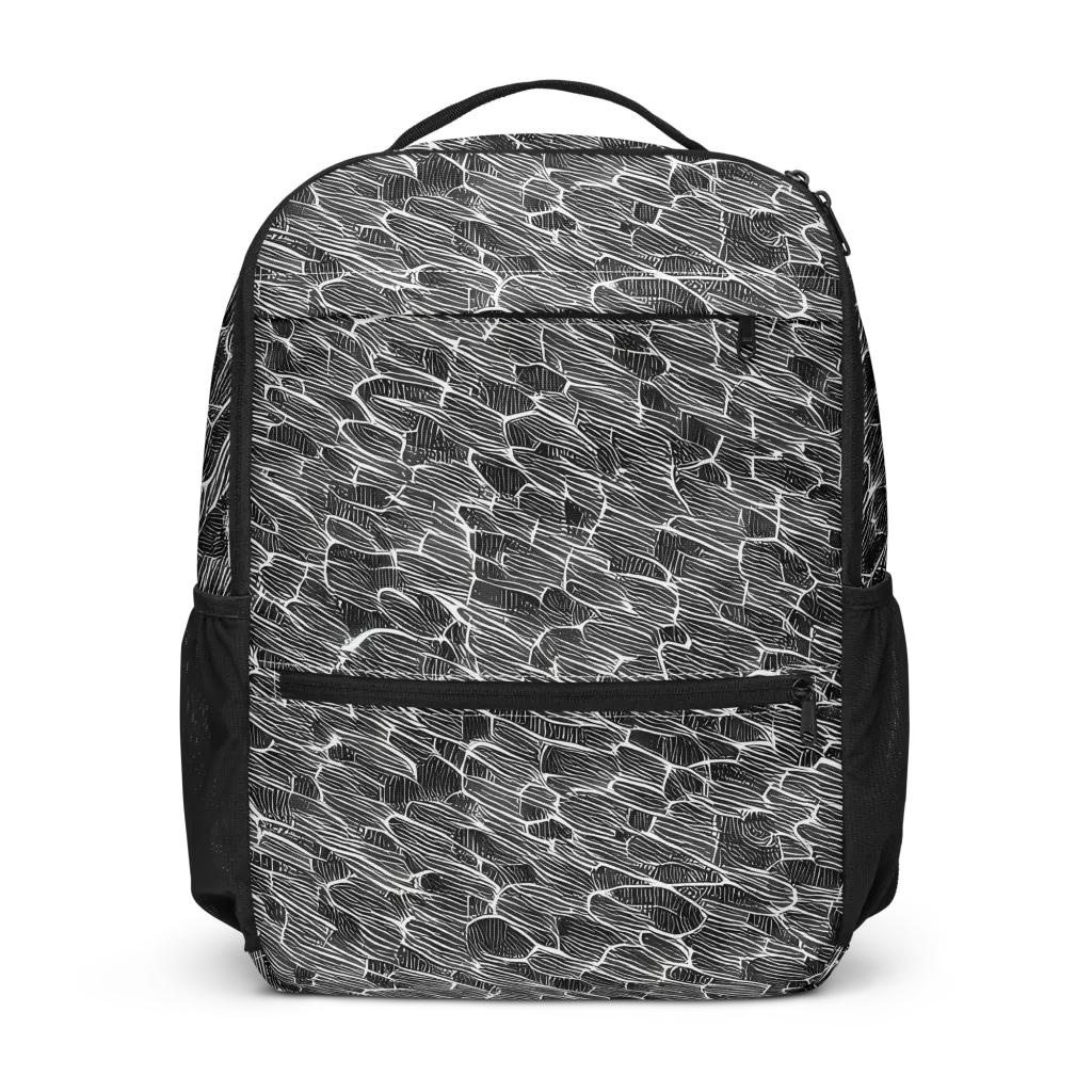 Noir Drift on Utility Backpack — Front