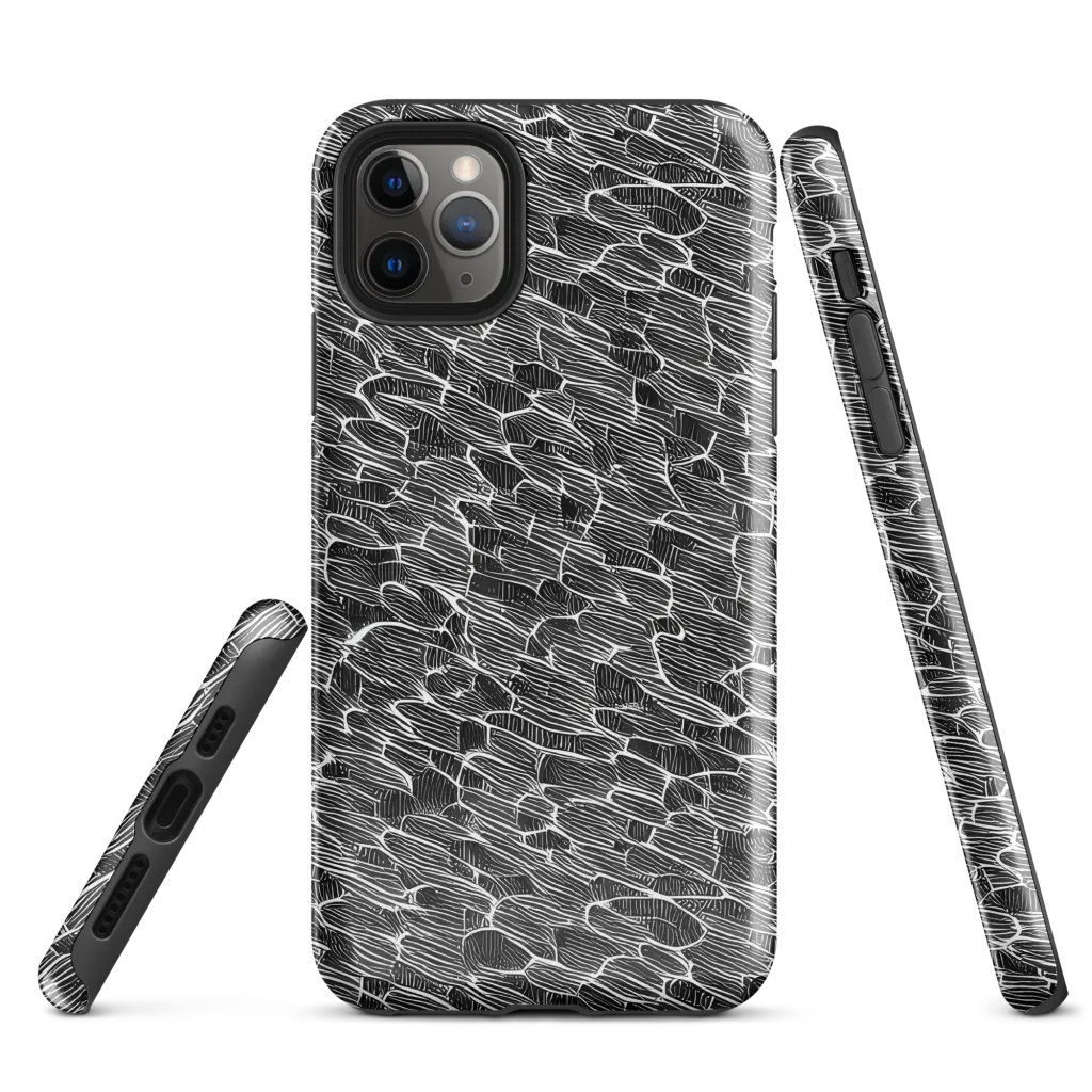 Noir Drift on Tough Case for iPhone® — Front