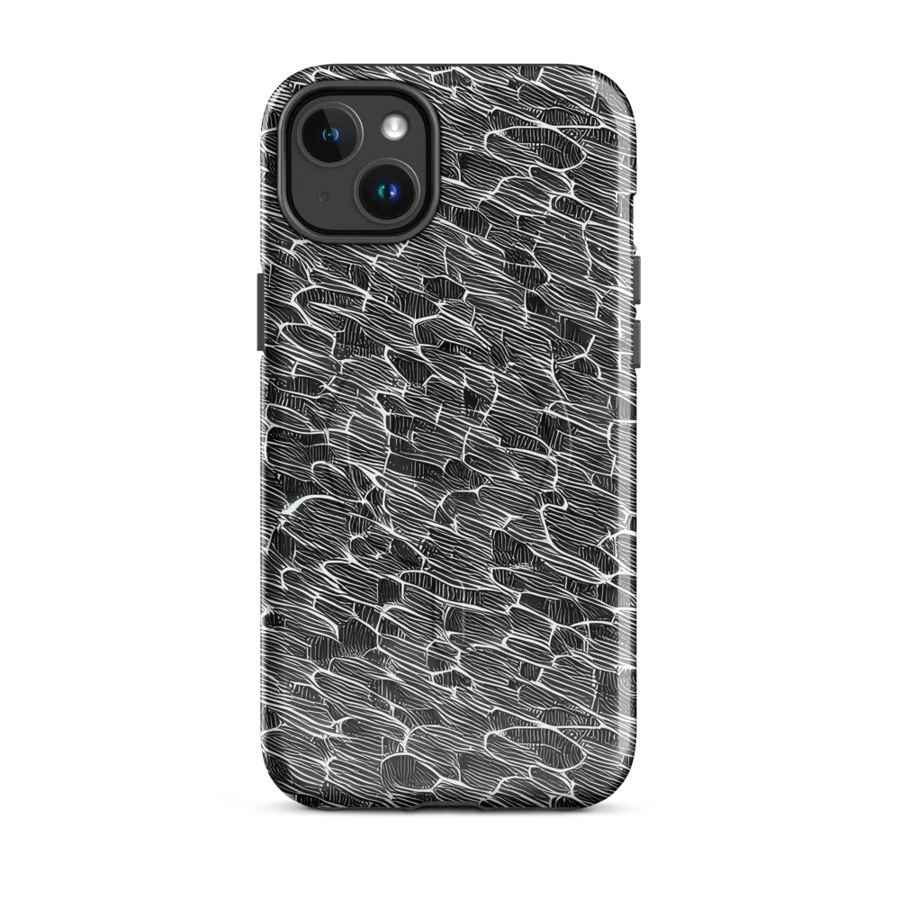 Noir Drift on MagSafe Tough Case for iPhone® — Front