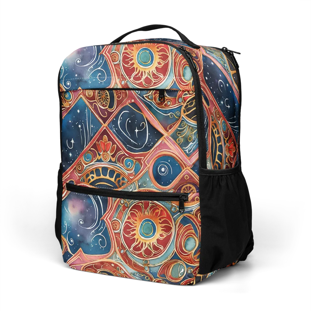 Celestial Filigree on Utility Backpack — Left Front