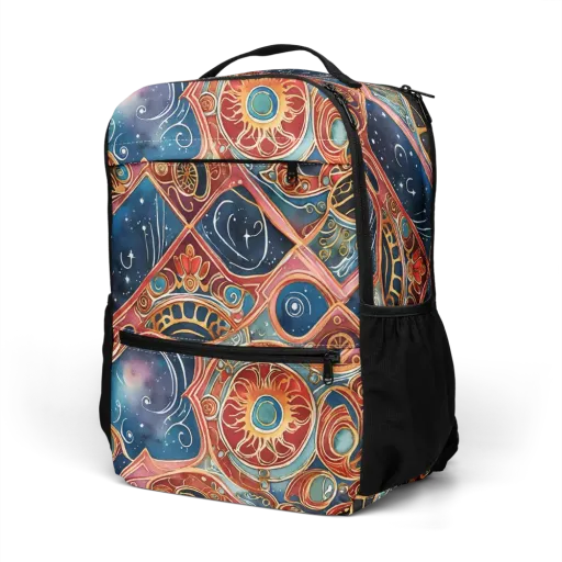 Celestial Filigree on a Utility Backpack