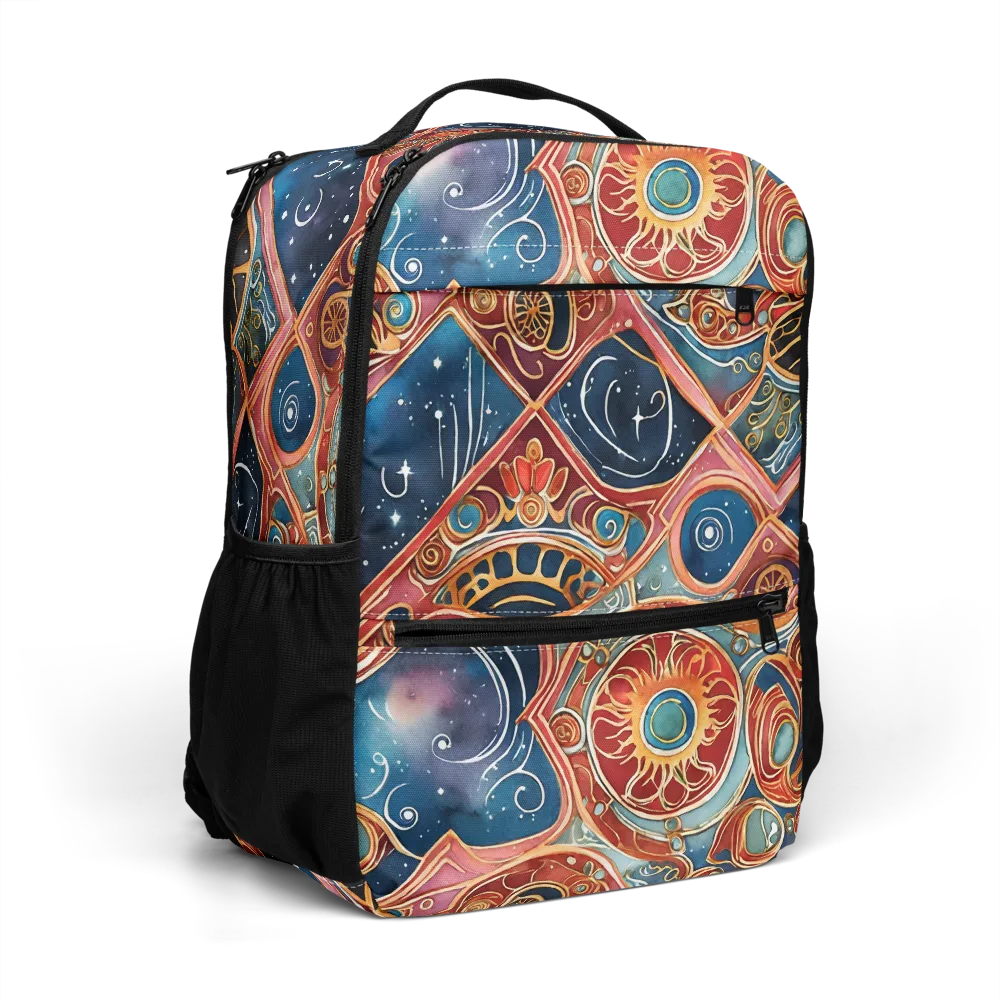 Celestial Filigree on Utility Backpack — Right Front