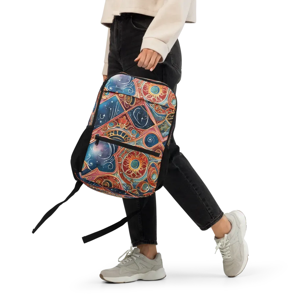 Celestial Filigree on Utility Backpack — Front