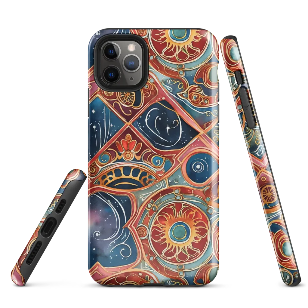 Celestial Filigree on Tough Case for iPhone® — Front