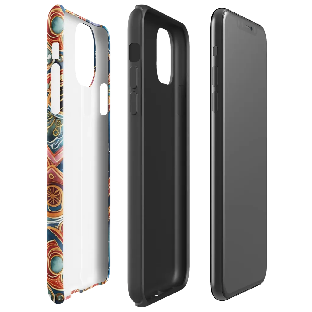 Celestial Filigree on Tough Case for iPhone® — Right