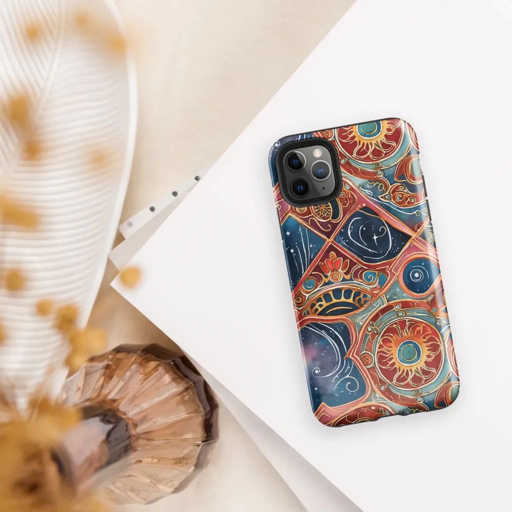 Celestial Filigree on Tough Case for iPhone® — Front