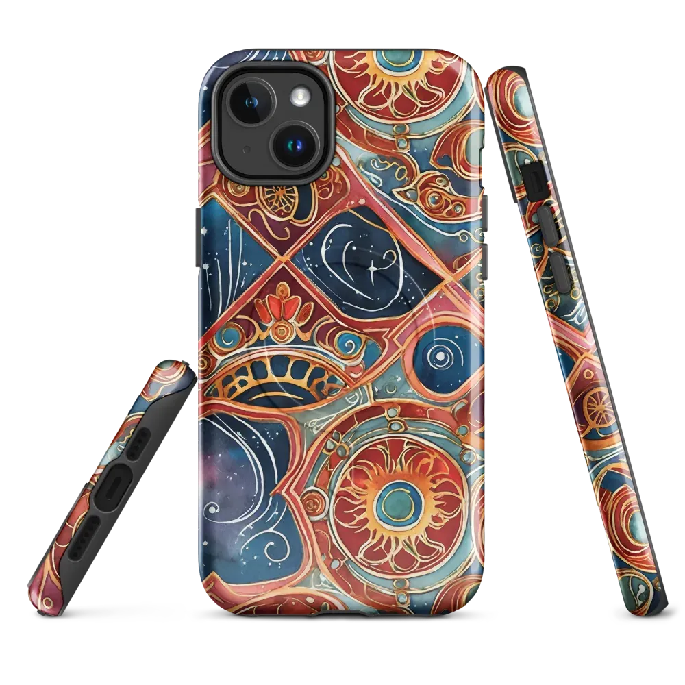 Celestial Filigree on MagSafe Tough Case for iPhone® — Front