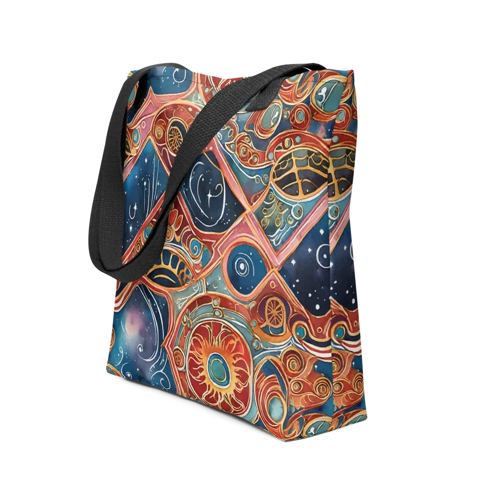 Celestial Filigree on Tote Bag — Front