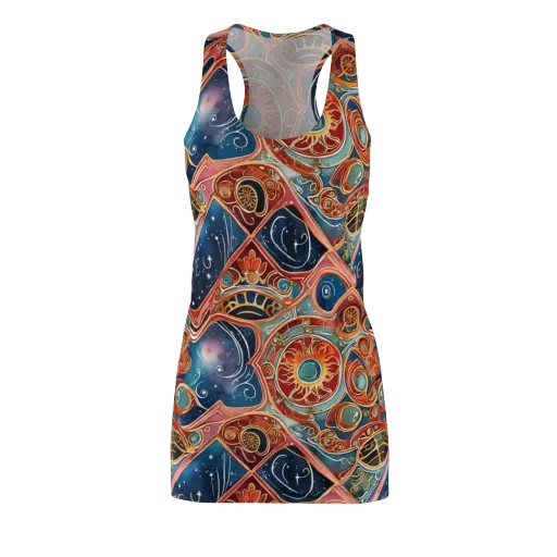 Celestial Filigree on a Racerback Dress