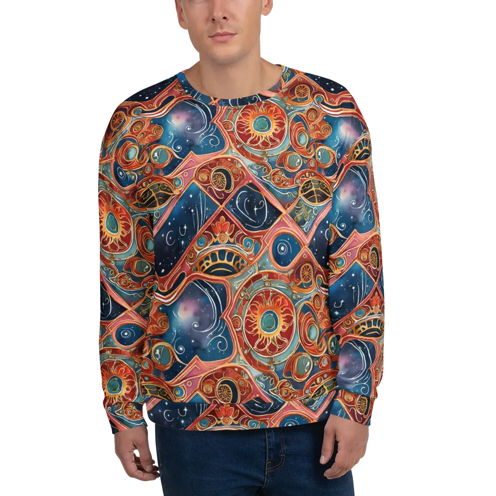 Celestial Filigree on Sweatshirt — Front