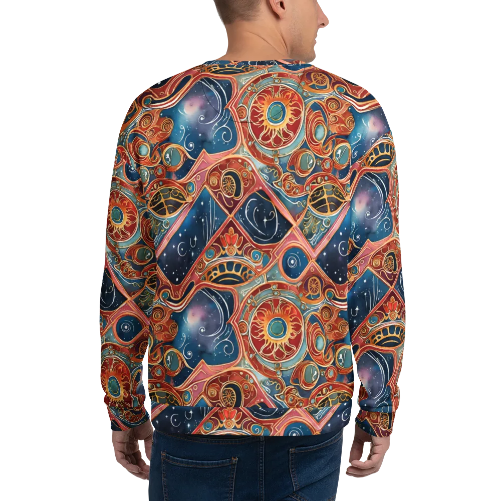 Celestial Filigree on Sweatshirt — Back