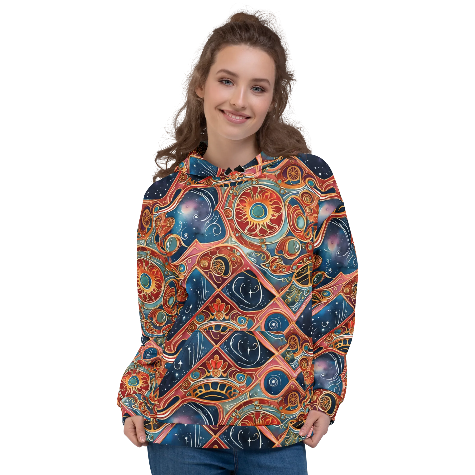 Celestial Filigree on Hoodie — Front