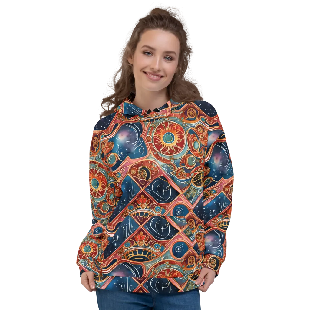 Celestial Filigree on Hoodie — Front